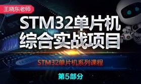 STM32单片机综合实战项目视频教程-王晓东老师STM32单片机系列课程第5部分