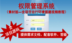 java项目之SSM权限管理系统-计算机毕业设计java课程设计程序设计包运行成功