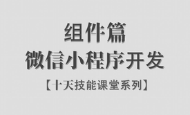 【李炎恢】【微信小程序开发 / 组件篇 / 阶段一】【十天精品课堂】