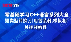 零基础学习C语言系列大全之数据类型转换,引用包装器,模板相关视频教程