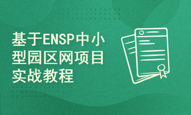 基于ENSP中小型园区网络项目实战教程